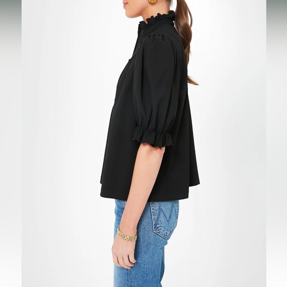 POMANDER PLACE Black Selena Blouse - Picture 3 of 11